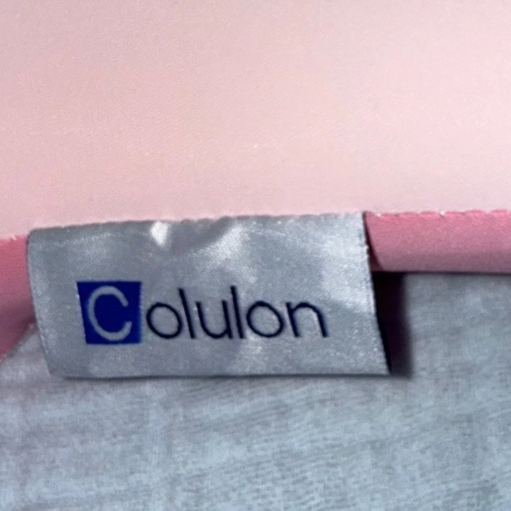 New Lumbar Support Pillow Ergonomic Back Cushion One Size‎ Pink
